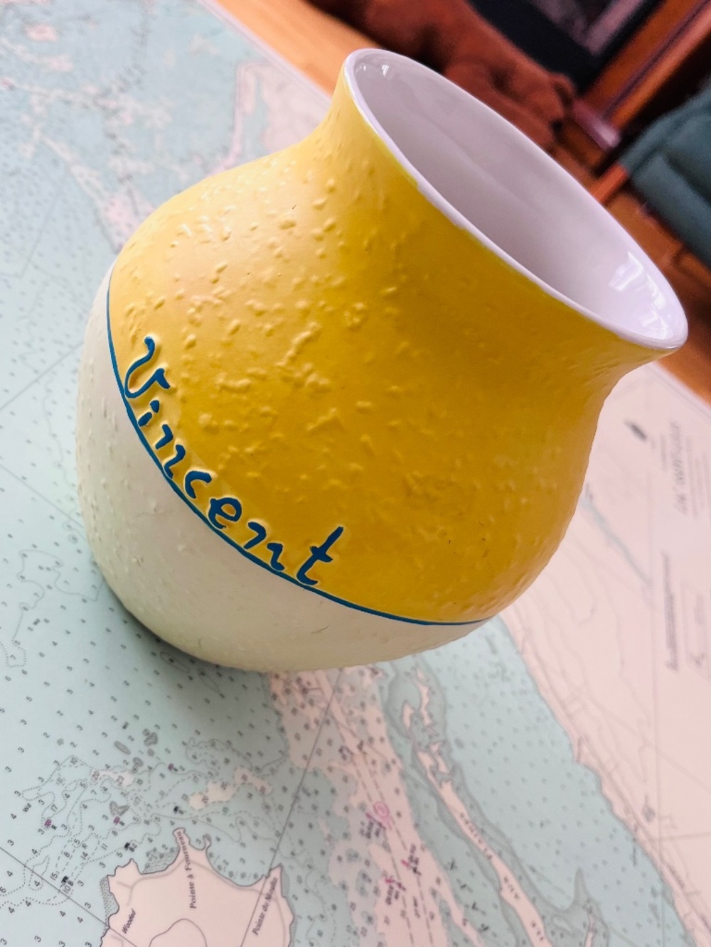 Vincent Van Gogh Sunflowers Ceramic Vase